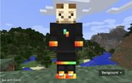 This colorful Llama skin can really pop in dark spaces (Image via minecraftskins.com)